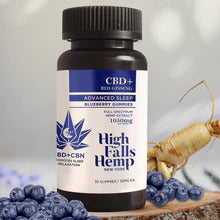 Gummies, Sleep, Blueberry - Full Spectrum from High Falls