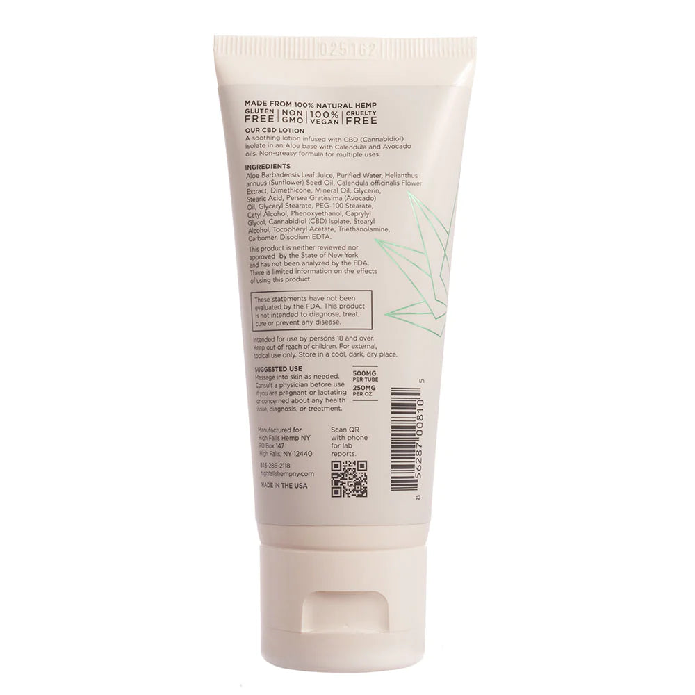 Lotion, High Falls