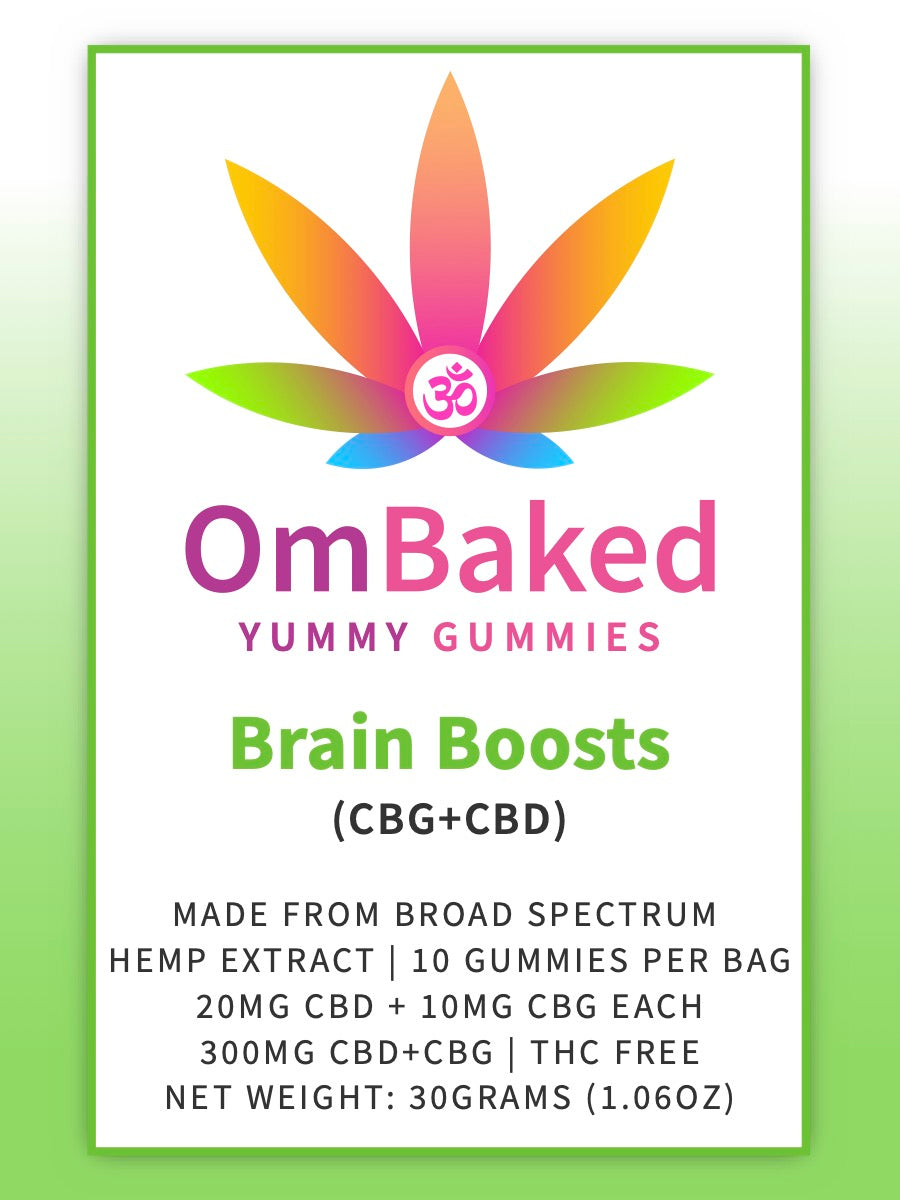 OmBaked Yummy Gummies - Brain Boosts