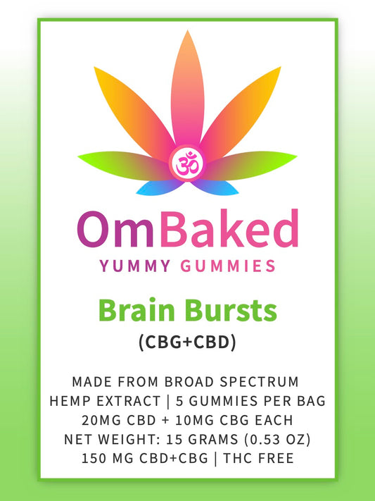 OmBaked Yummy Gummies - Brain Bursts