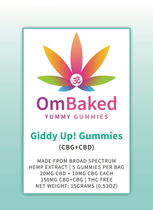 OmBaked Yummy Gummies - Giddy Up! Gummies