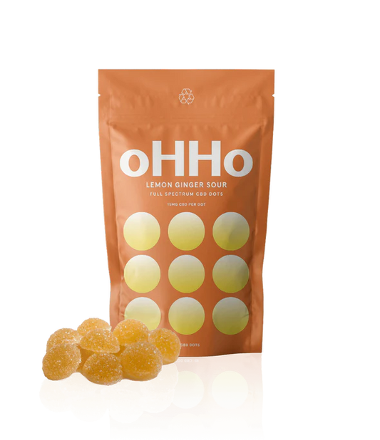 Gummies, Lemon & Ginger - Full Spectrum from oHHo