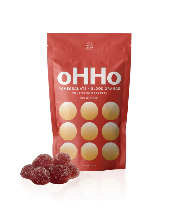 Gummies, Pomegranate & Blood Orange - Full Spectrum from oHHo