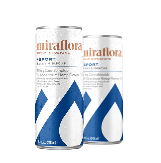 Sparkling Water, Sport - Full Spectrum from Miraflora (in store & pickup only)